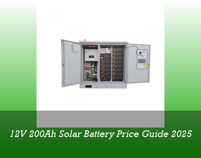 12V 200Ah Solar Battery Price Guide 2025